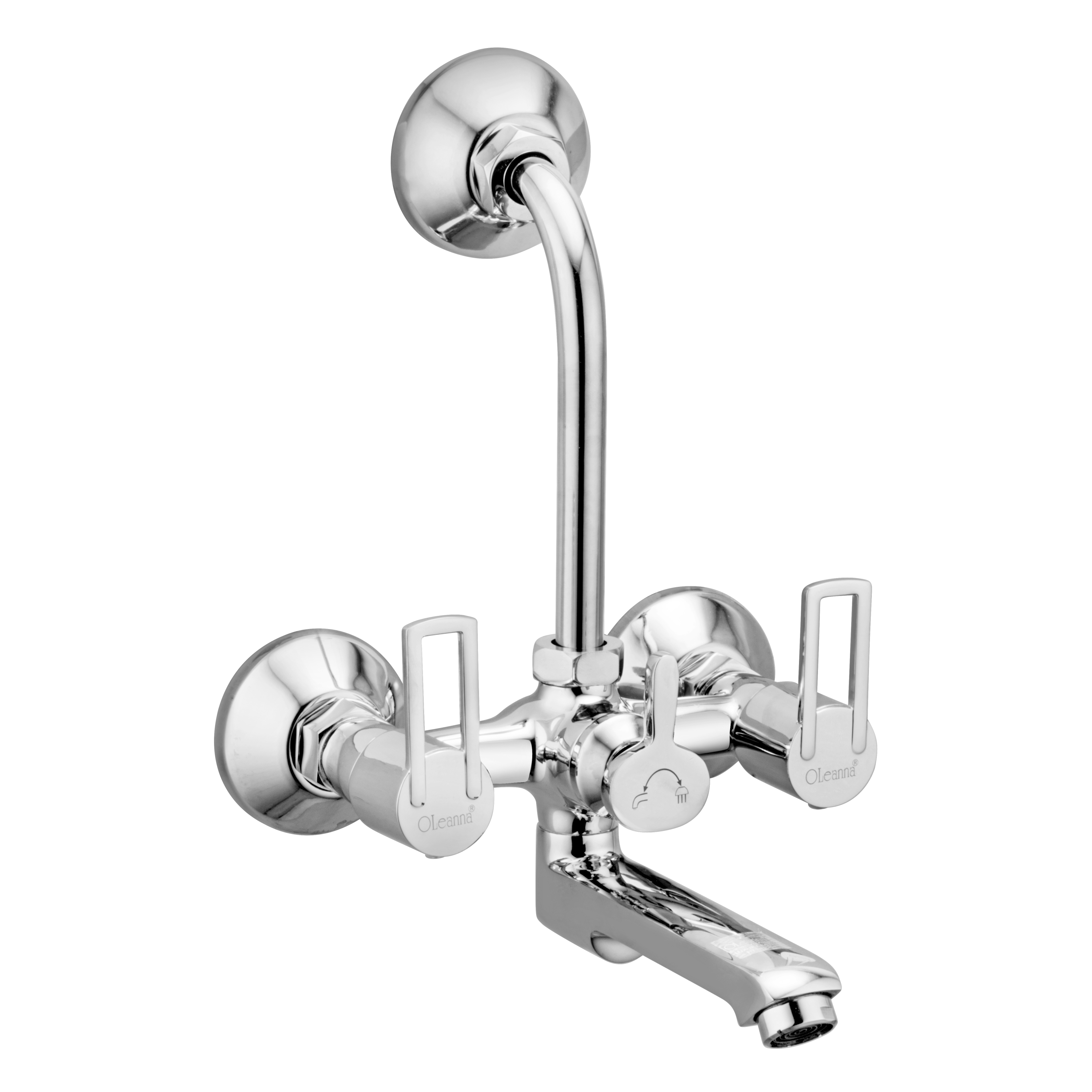 KR-20 Kohinoor Wall Mixer Telephonic with L Bend